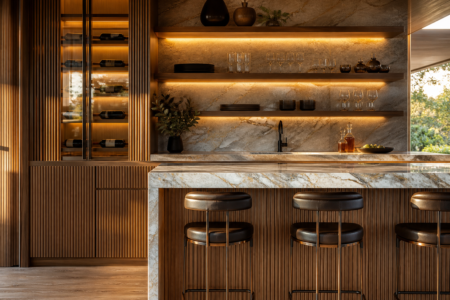 Gourmet contemporâneo, projeto de móveis planejados